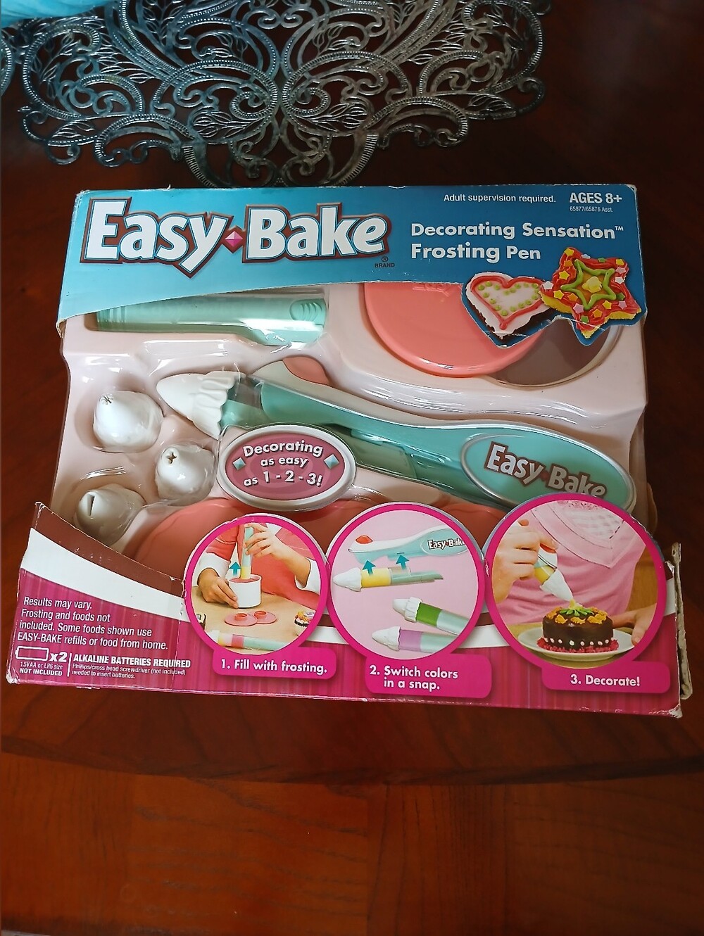 Easy-Bake Decorating Sensation Frosting Pen - Mint & Pink